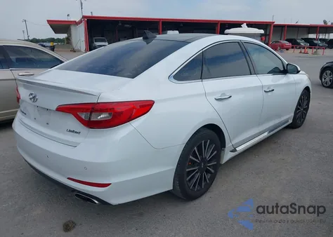 2015 Hyundai Sonata Limited from USA, damaged, VIN 5NPE34AF7FH077287